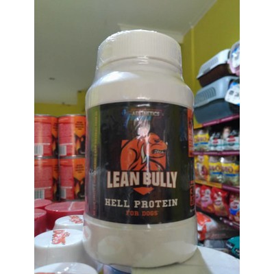 Multi vitamin pembentukan otot Lean Bully hell protein 300 grm