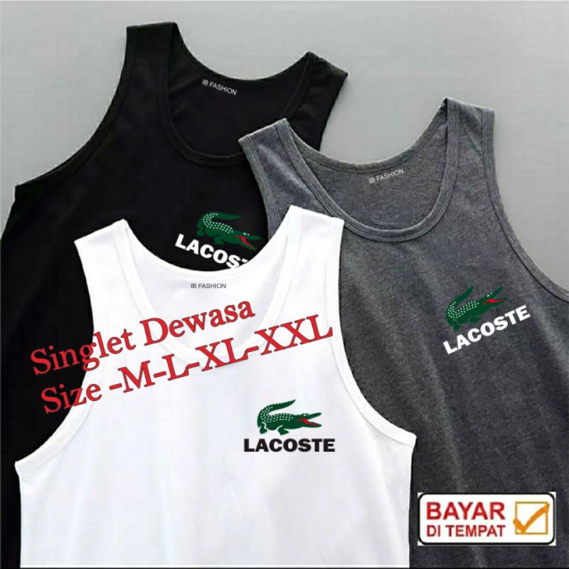 ((IB))KAOS SINGLET DEWASA/L4COST3 DIGITAL SABLON