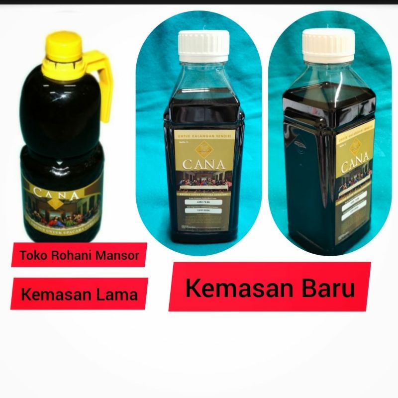 Anggur Perjamuan Kudus Cana 4492 - Sacramental Drink Rosgung 1 L Type Cana