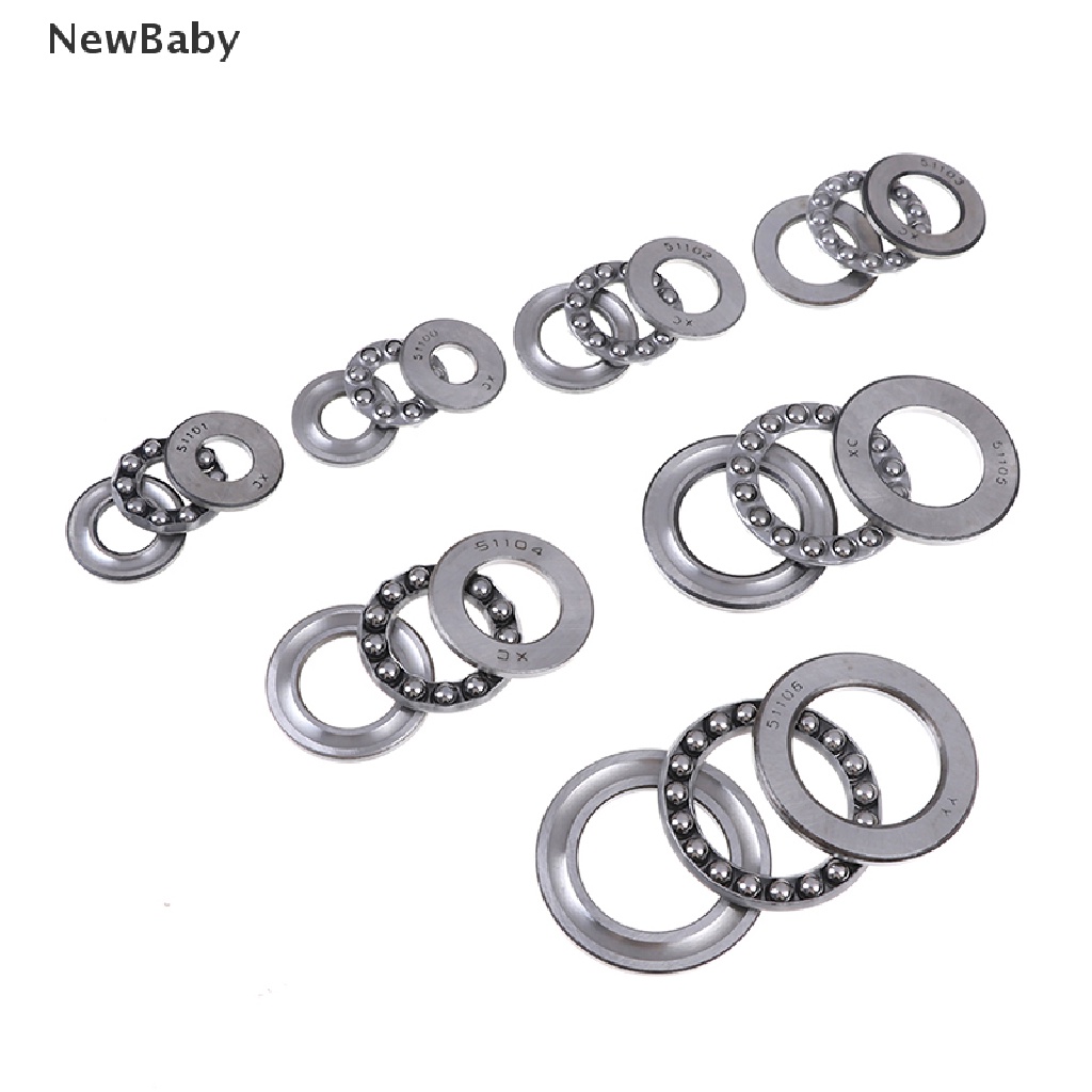 Newbaby Thrust ball bearings 3 Bagian Seri 51100 51100 Hingga 51106