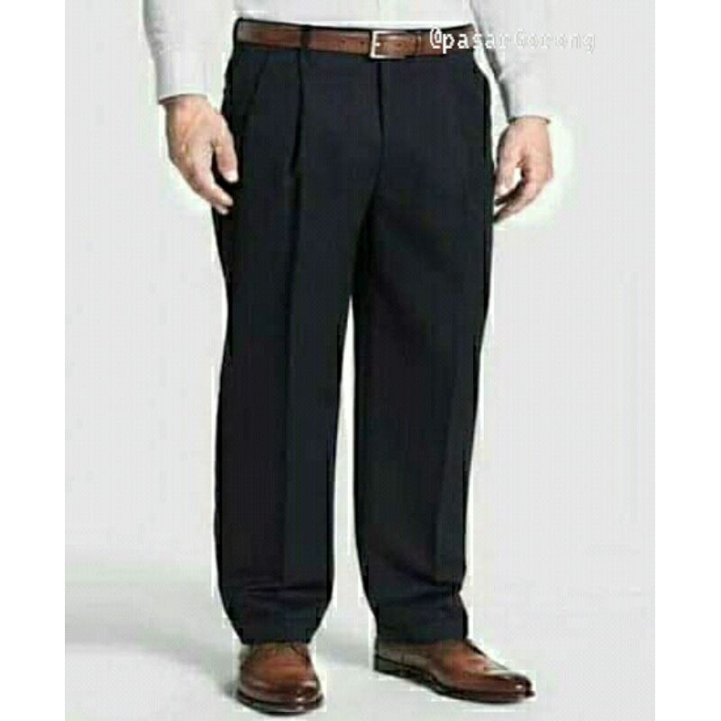 Celana Kain Bahan Tisu Twis Reguler Standard Celana Panjang Pria Celana Formal Dinas Kantor Polisi Shopee Indonesia