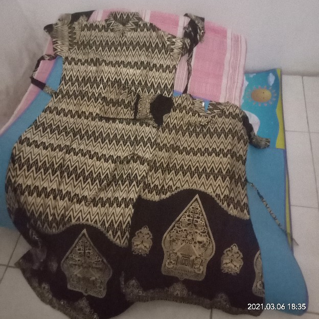 Baju Batik Couple Keluarga Motif Prada Wayang Bisa Pisah Batik Anak