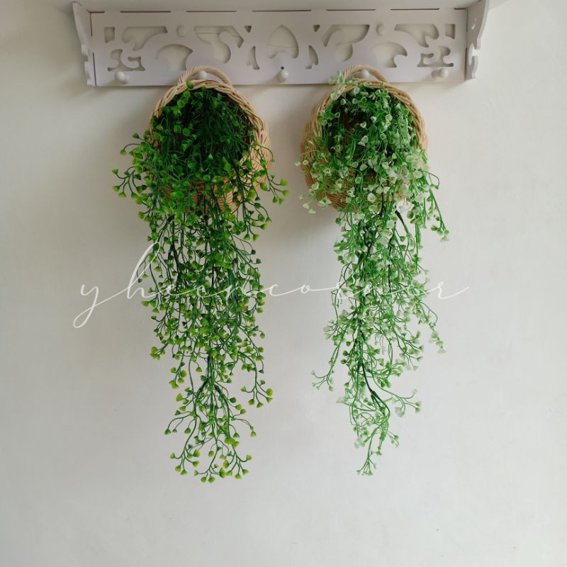 Artificial Hanging Plants Set II