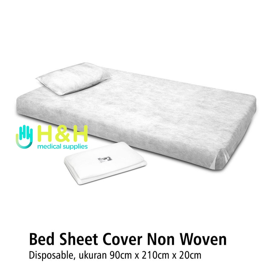 Disposable Bed Sheet Cover Non Woven / Bed Sheet Cover / Bed Sheet / Selimut Disposable