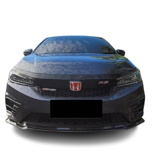 Front Lips Bumper Depan Bawah All New City Hatcback 2021 Motif Carbon Glossy Matte Black