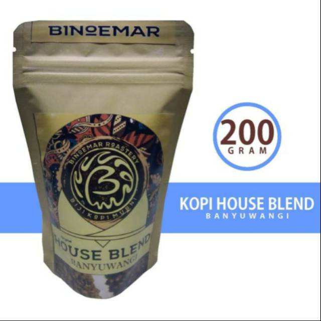 

KOPI HOUSE BLEND 200 GRAM - BinOemar Roastery Banyuwangi