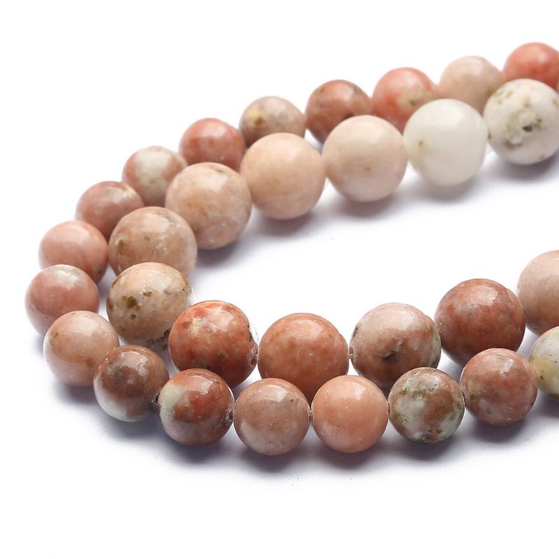 Batu Alam Wintersweet Jesper 4/6/8/10 MM Dipilih Untuk Manik Manik Gelang