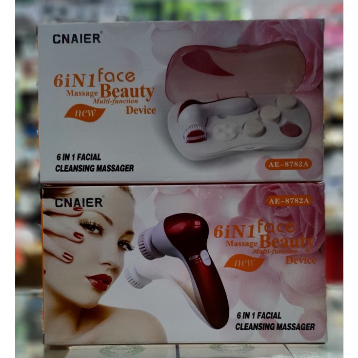 Facial Wajah/facial cleansing massager 6 in 1 /5in1 face beauty massage/alat pembersih wajah