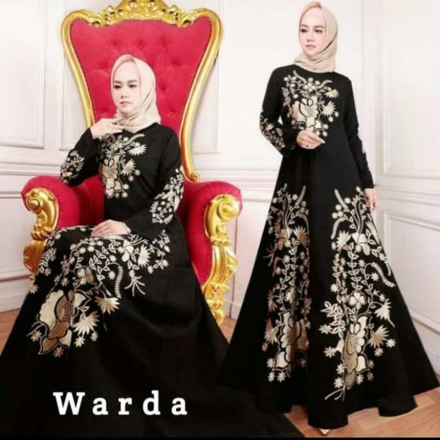 Abaya Hitam Arab terbaru Jubah hitam arab Abaya hitam terbaru Gamis Hitam Arab terbaru Jubah Hitam