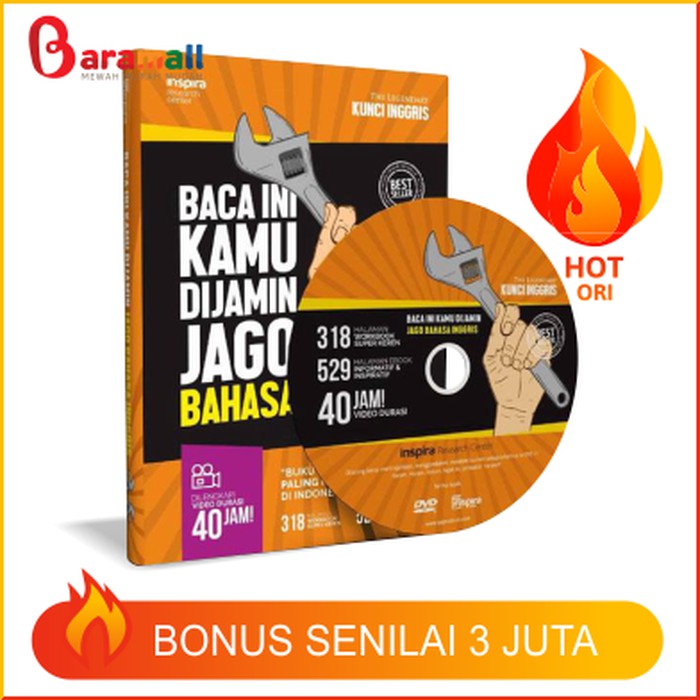 

Dijamin Sangat Menguntungkan Buku + DVD Kunci Inggris Bonus JAMU LDPD