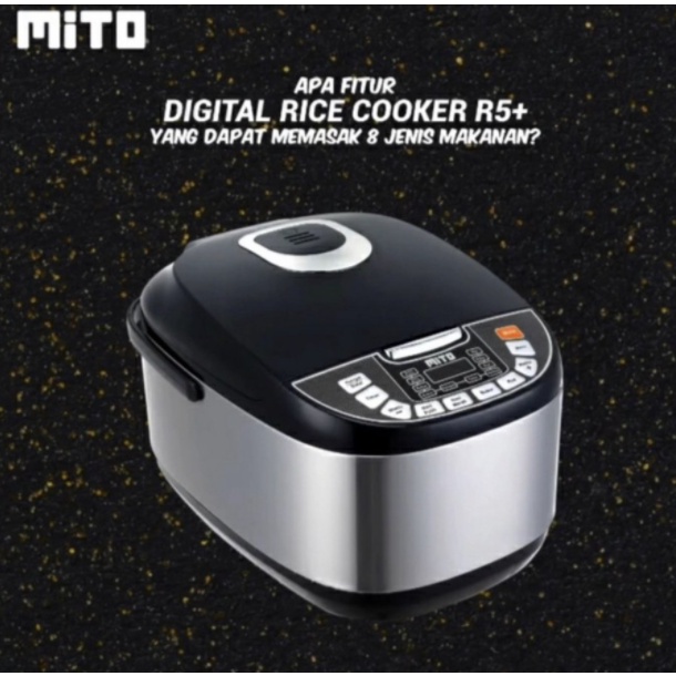 Mito Digital Rice Cooker 2 Liter R5+ R5 Plus Magicom 8in1 Magic Com