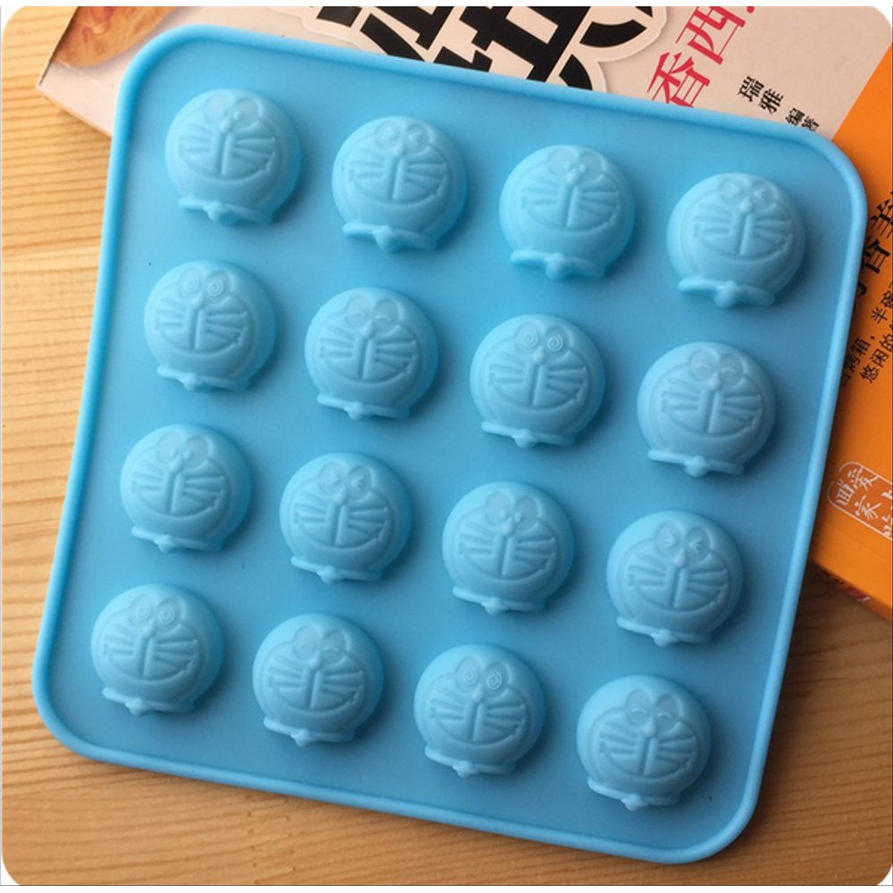 Cetakan Es Batu Puding Pudding Coklat Chocolate Ice Doraemon /kitty