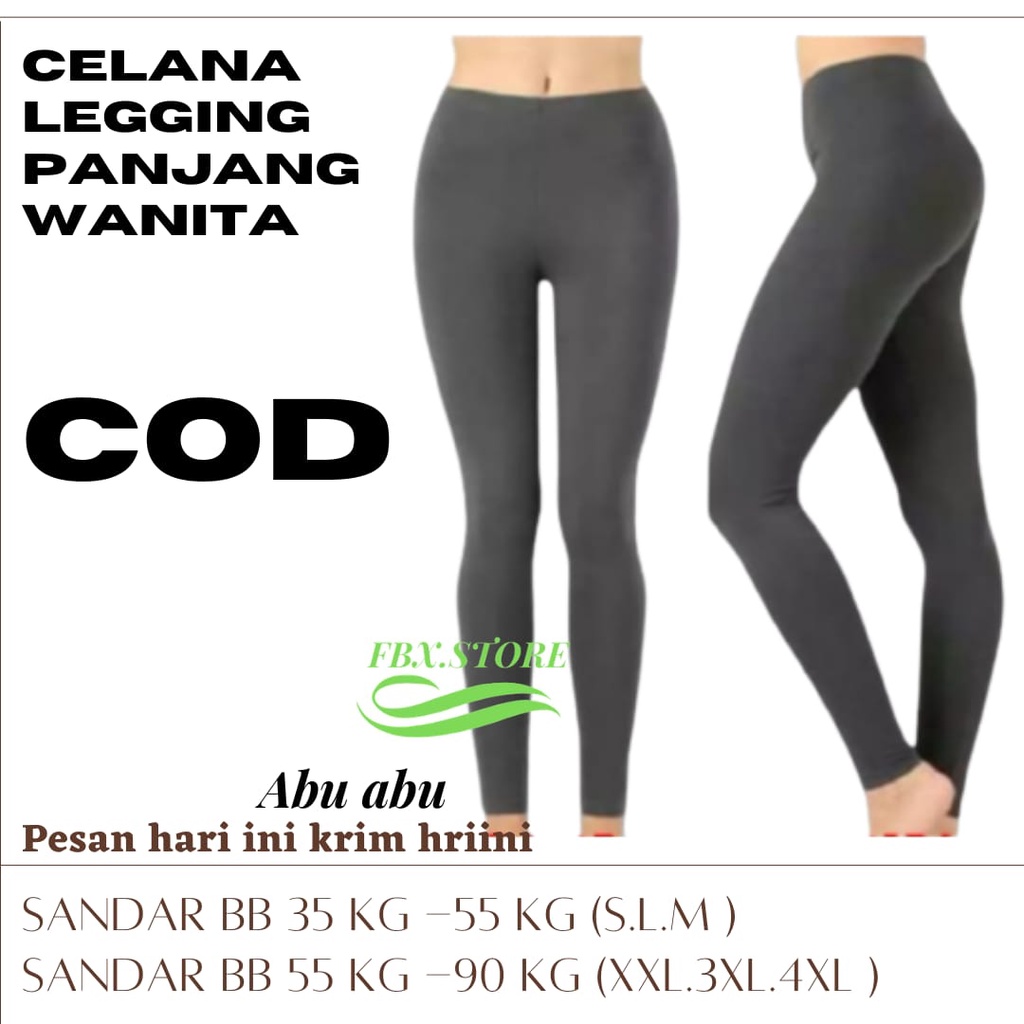 Celana JUMBO leggings leging panjang Spandek Adem / lejing / legging / celana BIG SIZE COD '