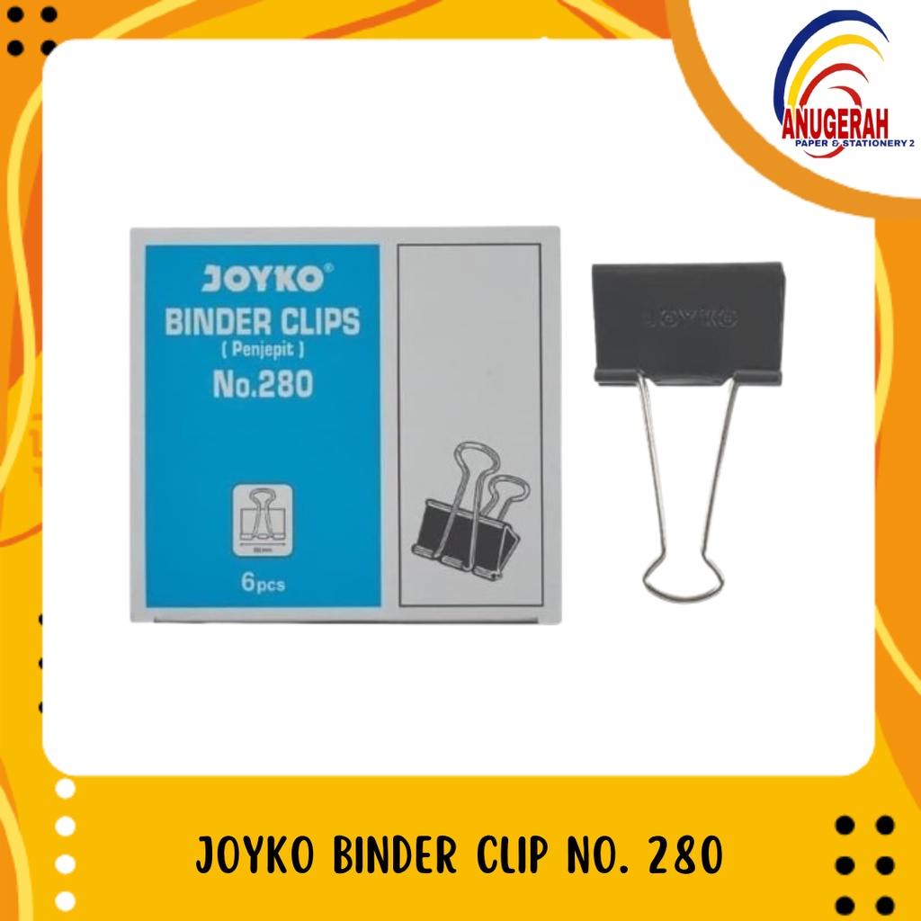 

JOYKO BINDER CLIP NO. 280 (PCS)