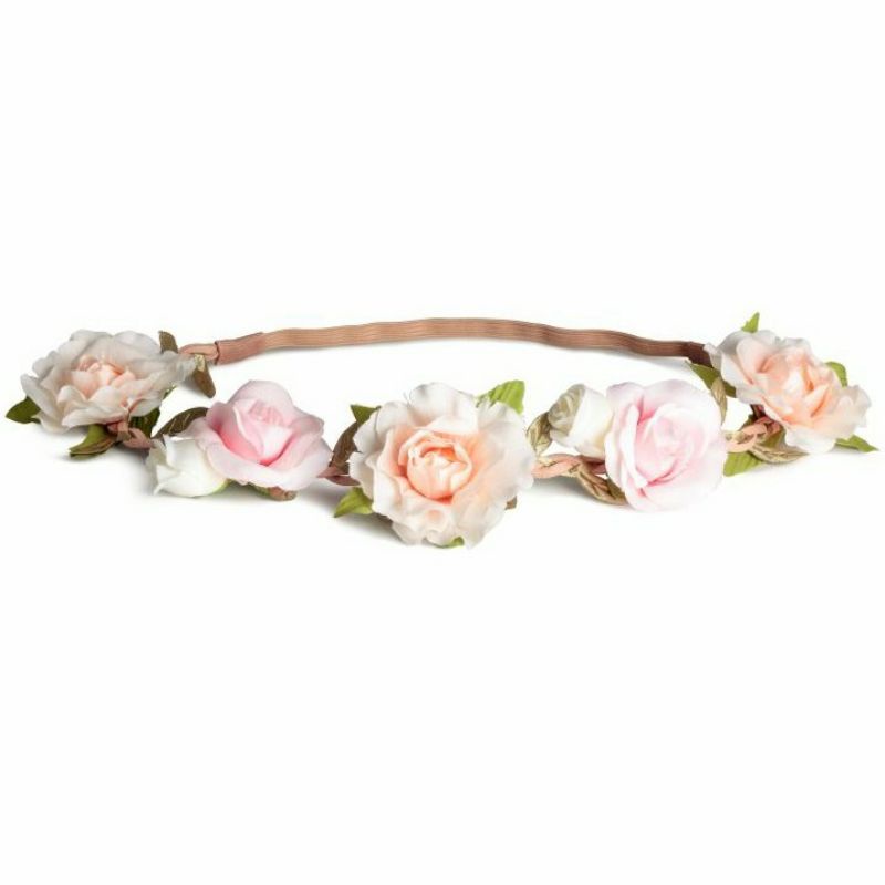 H&amp;M HAIRBAND WITH FLOWERS