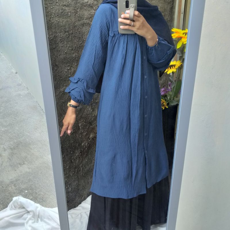 TUNIK CRINKLE//CRINKLE LAYER//ANNISA TUNIK