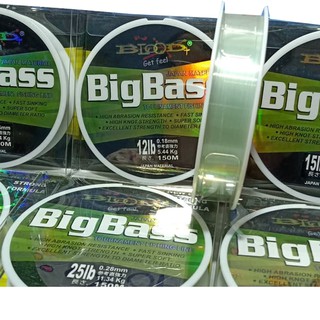 Senar Pancing Kuat Blood Big Bass Warna  Light Grey Abu  abu  