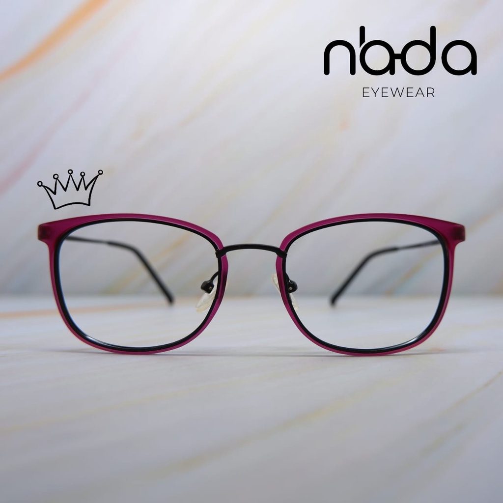 2975 Kacamata Two Tone Photocromic - Blueray - Minus - Normal