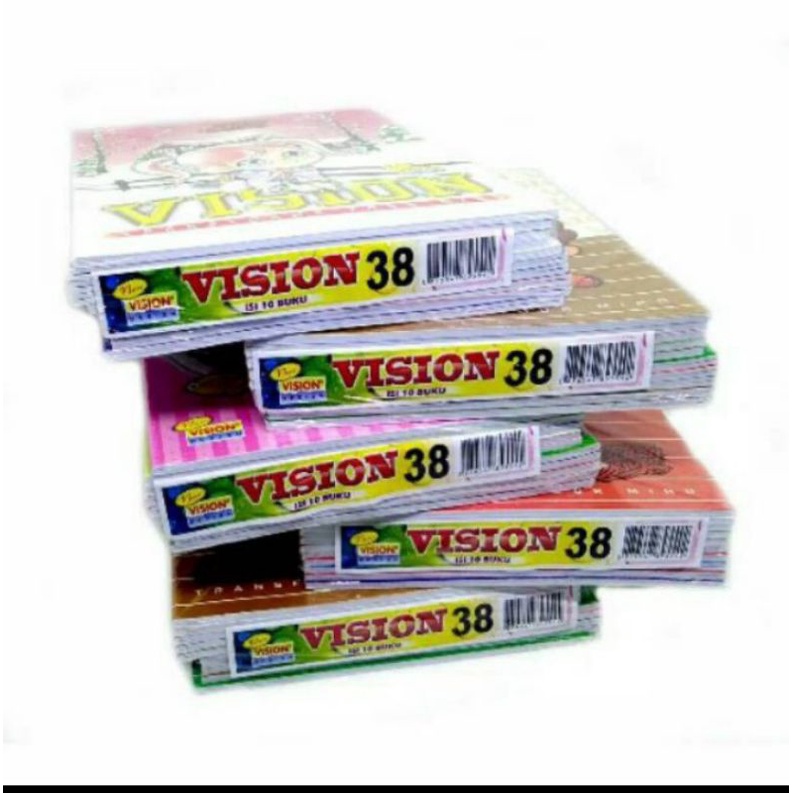 

BUKU TULIS VISION 38 isi 10