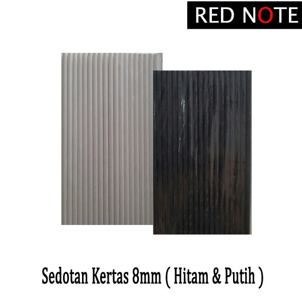 Sedotan Kertas / PAPER STRAW 8mm x 196mm isi 25pcs