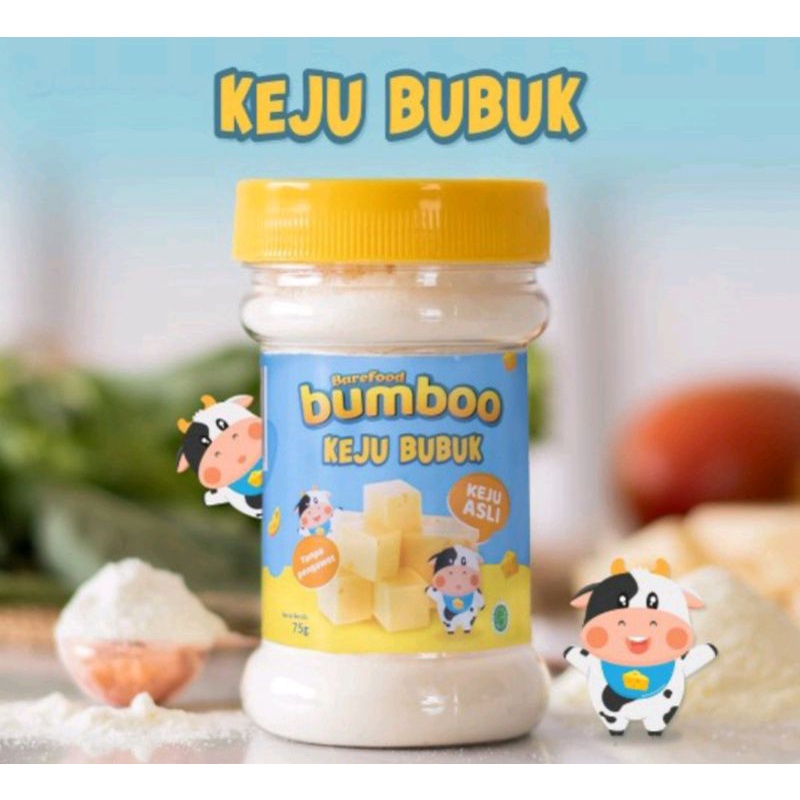 Bumboo Bumbo Kaldu MPASI Ayam Jamur Keju Bubuk Cheese Powder Baby Bayi