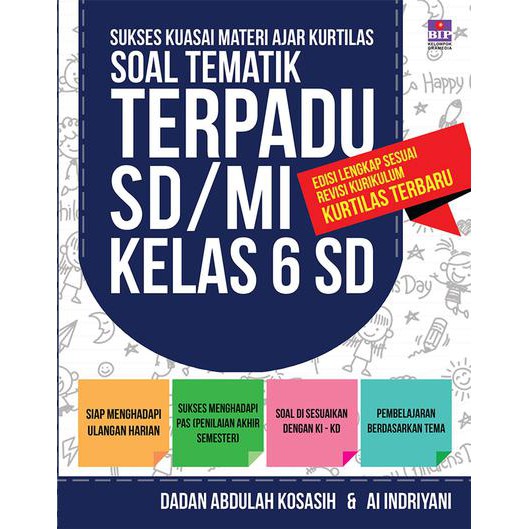 Soal Tematik Terpadu Sd Mi Kelas 6 Shopee Indonesia