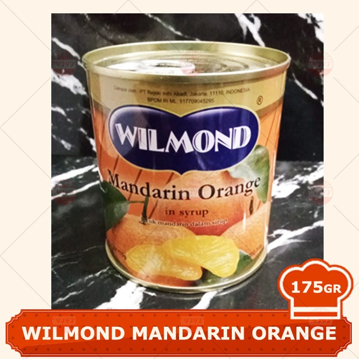 

Gg01Hh Wilmond Mandarin Orange / Jeruk Mandarin Kaleng 175Gr Ds01Gkk