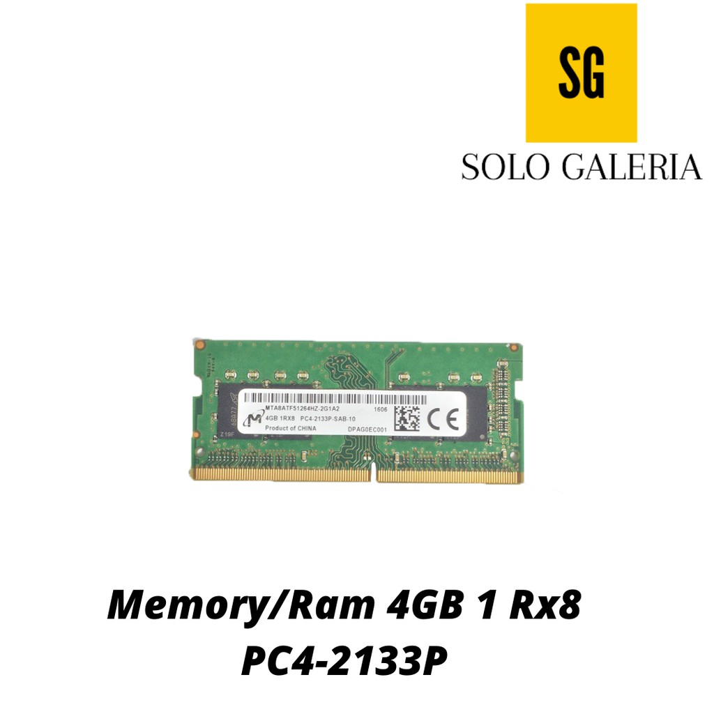 Memory Sodim 4GB 1Rx8 Pc4-2133P