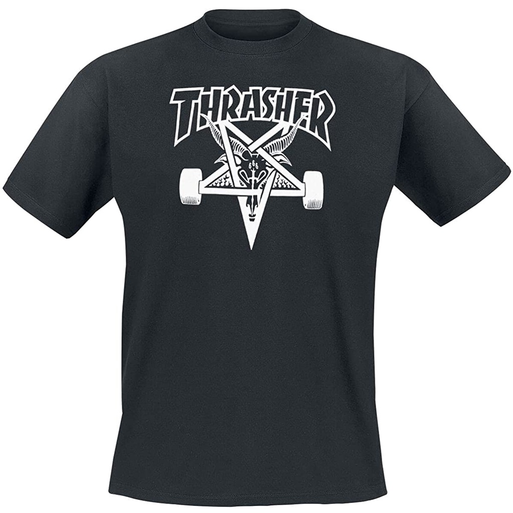 Kaos Baju Thrasher Skategoat Short Sleeve T-Shirt