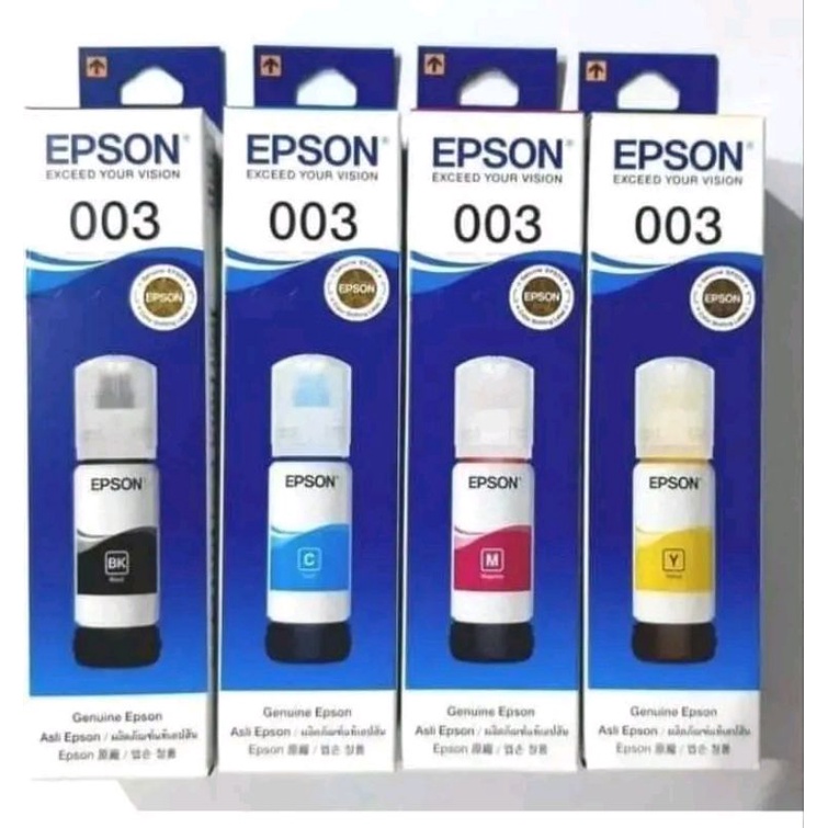 1 SET TINTA EPSON 003