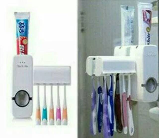 Dispenser odol gigi Bahan Plastik import