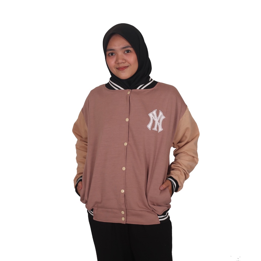 MVP - Jaket NY Baseball - Jaket Baseball Unisex