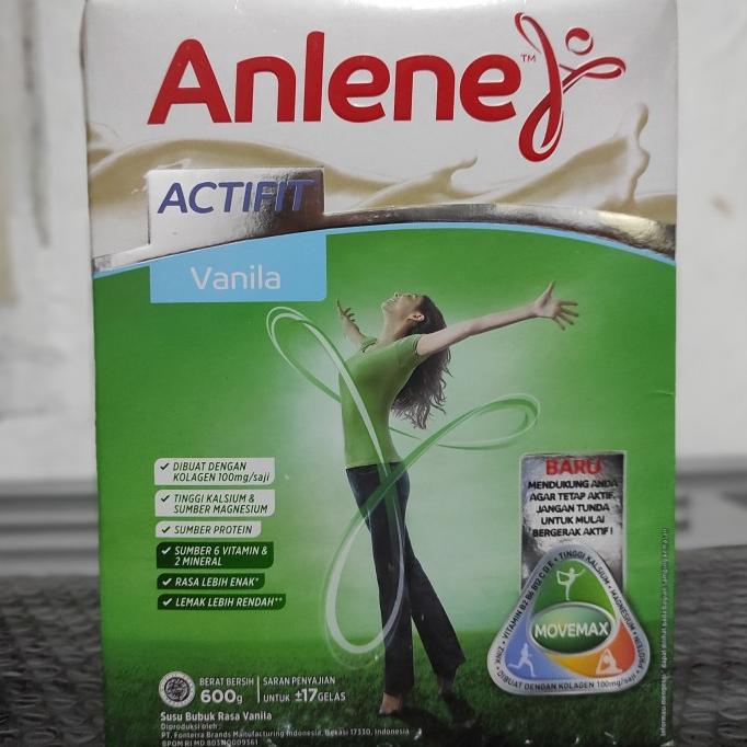 

[COD] anlene actifit vanila 600gr [COD]