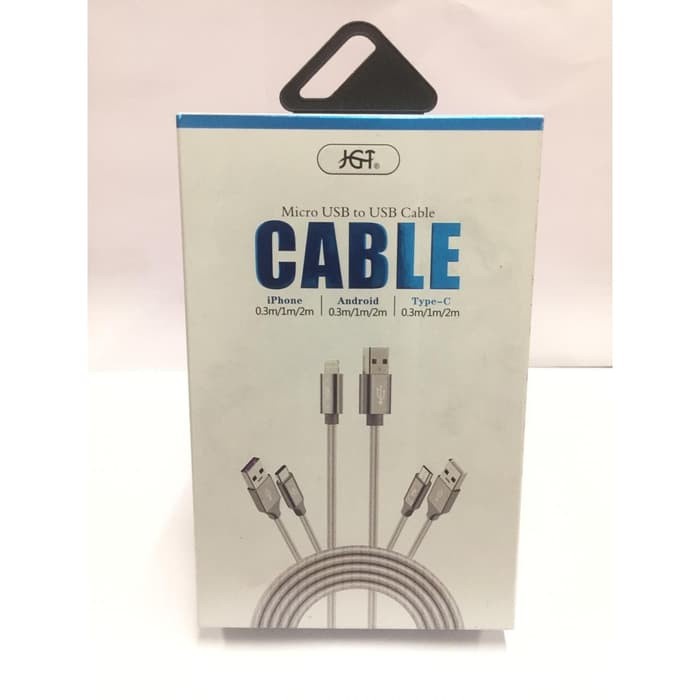 Cable Charger Universal Kabel Data 3 Pcs High Quality Termurah