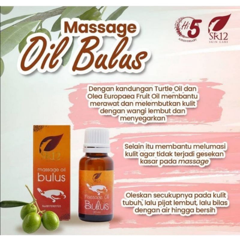 MASSAGE OIL BULUS SR12