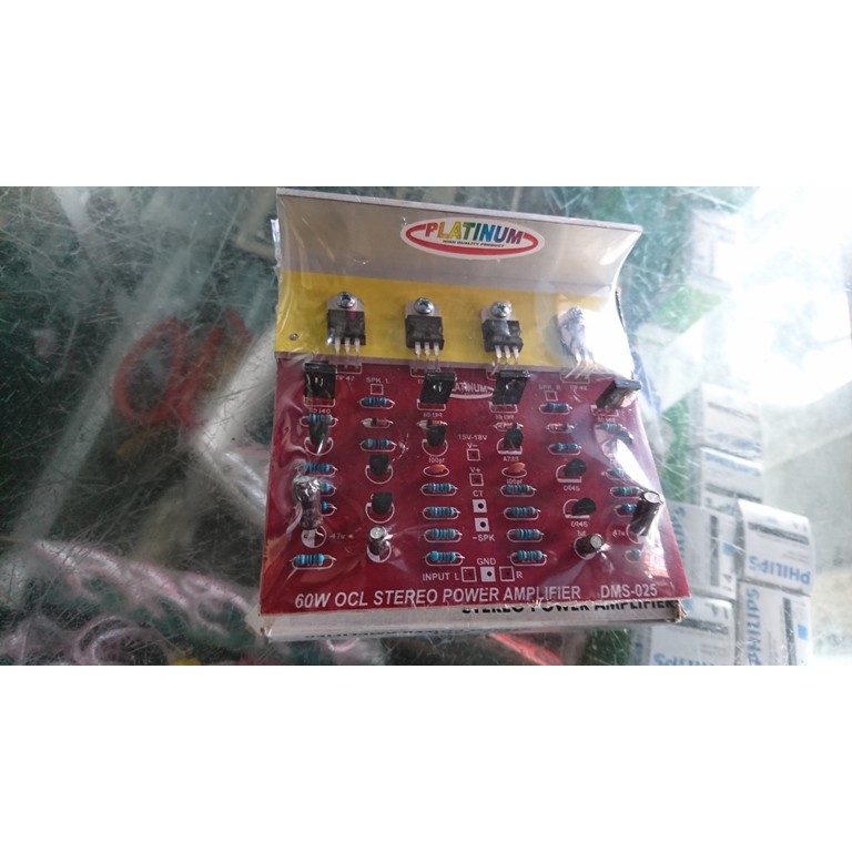 POWER KIT Amplifier stereo OCL 60w dms 025