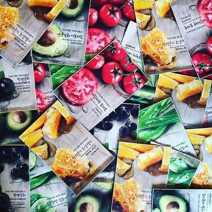 NATURE REPUBLIC Real Nature Mask Sheet ORIGINAL/Masker NATURE REPUBLIC