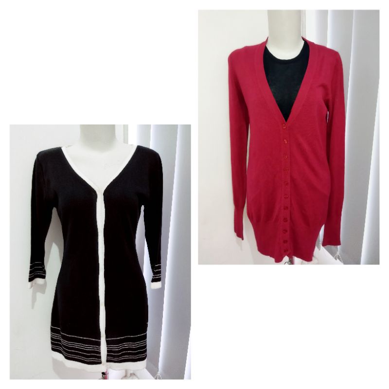 Rajut/rajutan Long Cardigan