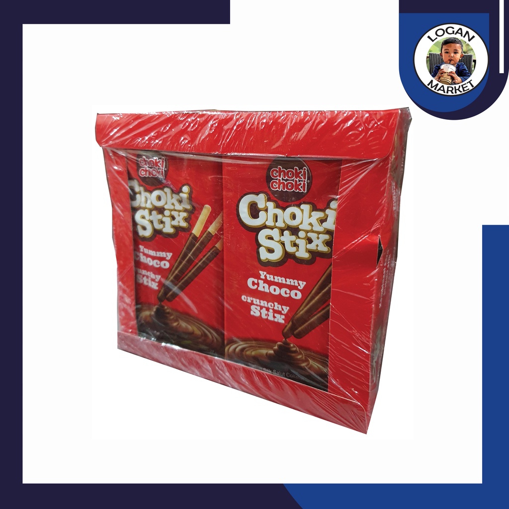 Choki Stix Stick Stik Box Isi 12 Pcs Sachet 12Pcs Chokichoki