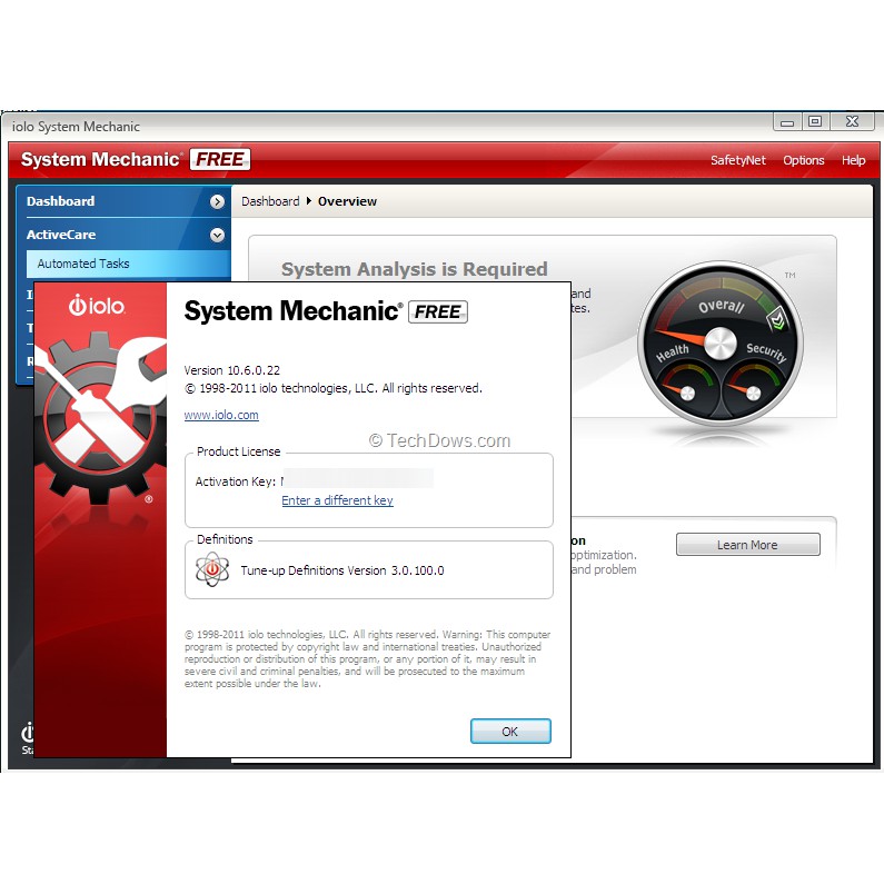 [FULL VERSION] System Mechanic v18.7.1.103 - GARANSI AKTIVASI