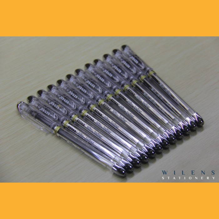 

Gaya Pulpen Gel Win-Jeller Kenko Ke-600 / Pulpen Gel 0.5Mm / Isi 12 Pcs Hemat