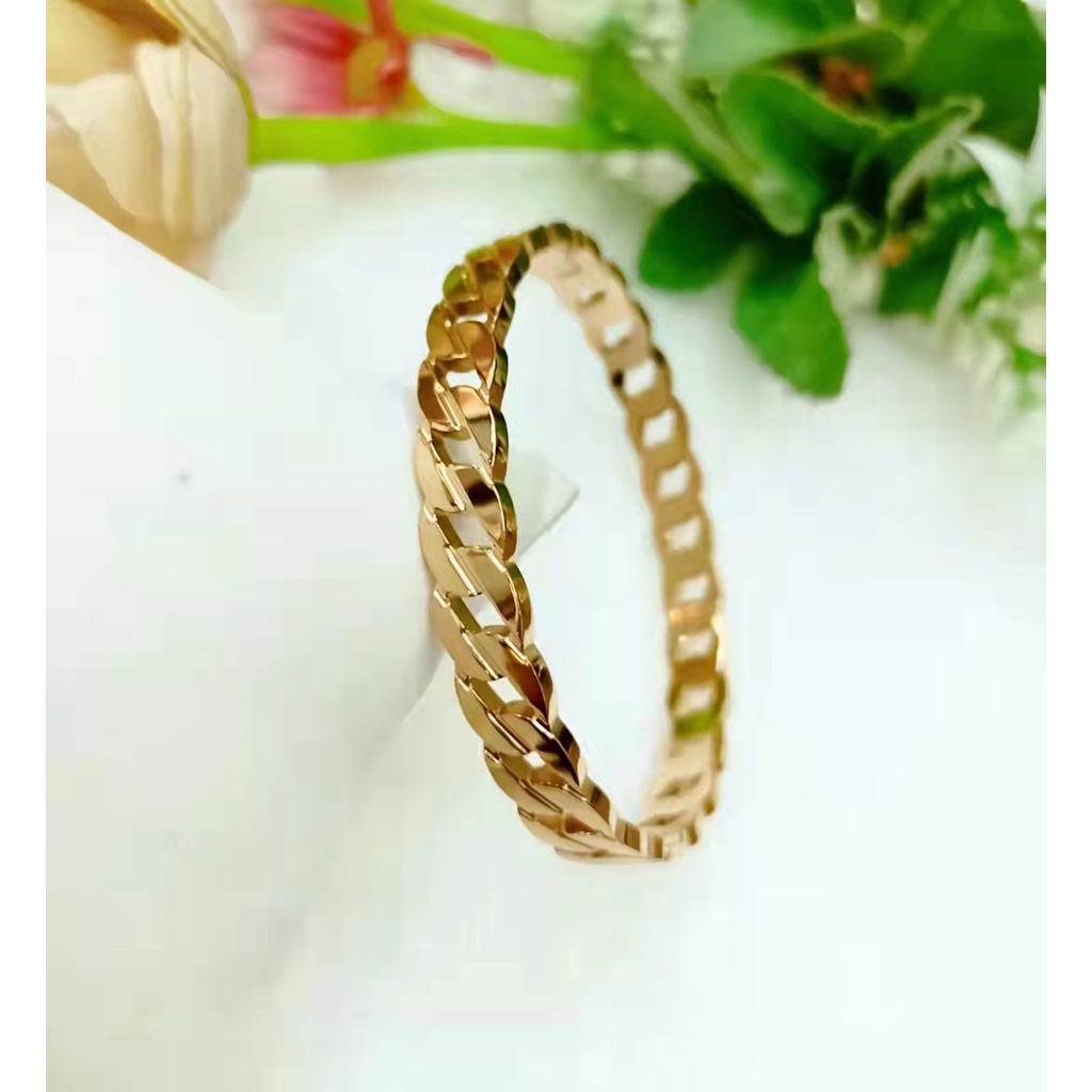 Set Titanium Gelang/Cincin Perhiasan Fashion