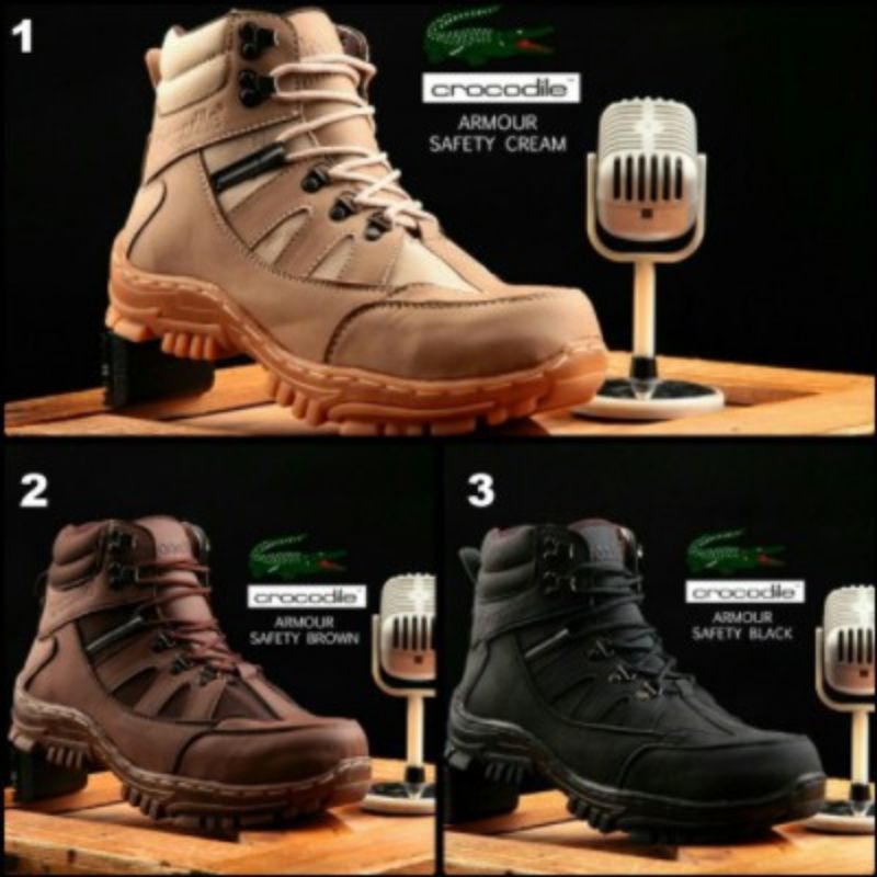 Crocodile Armoure Safety Boots