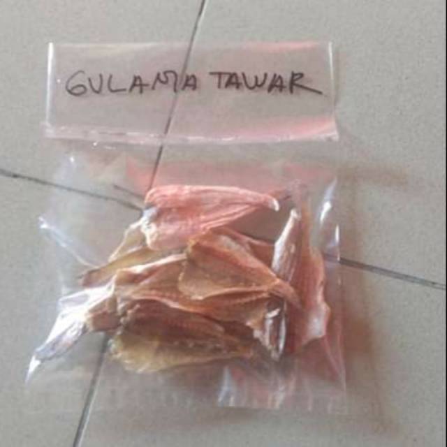 

Ikan asin gulama tawar