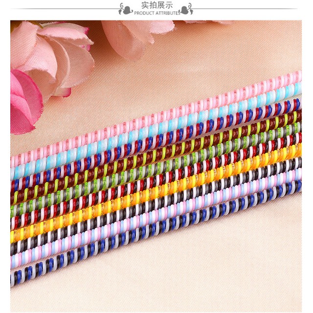 Pelindung Kabel 2 Warna Spiral BUY 1 GET 1 FREE / Protector Cable 2 Tone Karet Pelindung Kabel