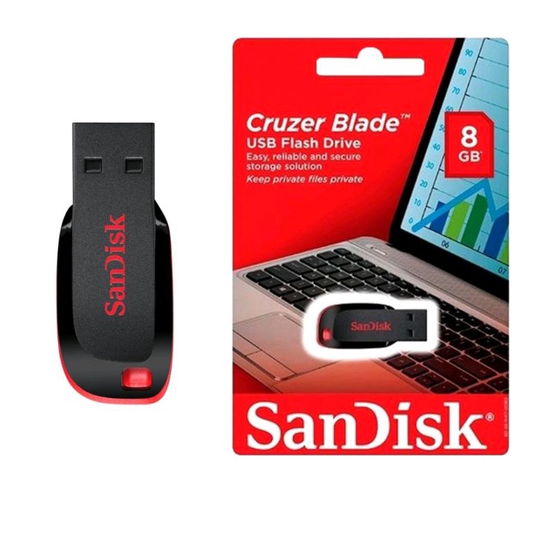 Flash disk 8 gb merk Sandisk