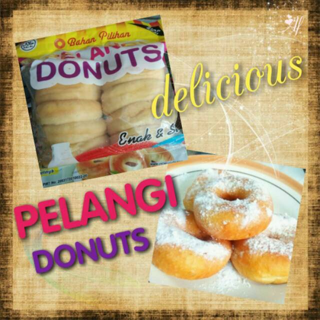 

Donat Kentang Pelangi