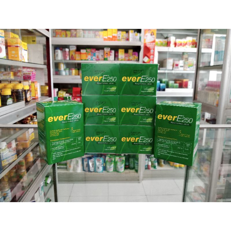 Ever E 250 Isi 30 Kapsul (Vitamin E)