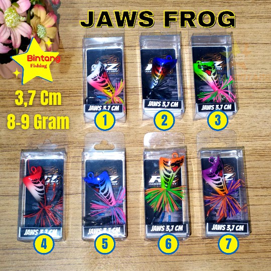 LURE JAWS FROG HANDMADE RZ LURE