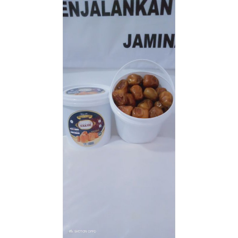 

Kurma Sukkari Tasyma Barokah Peremium - Ember 800 Gram